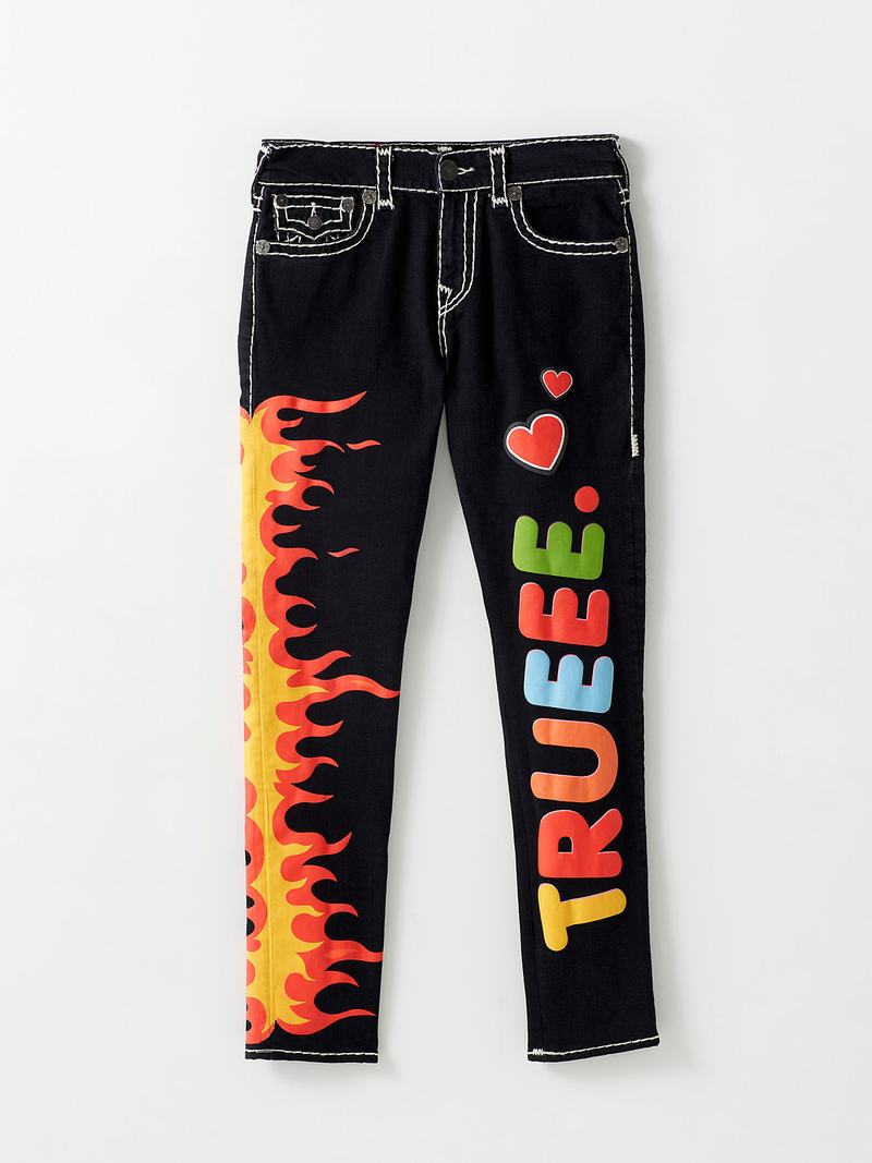 True Religion Tr X Chief Keef Super T Skinny Jeans Herren Schwarz | 78139LPNX