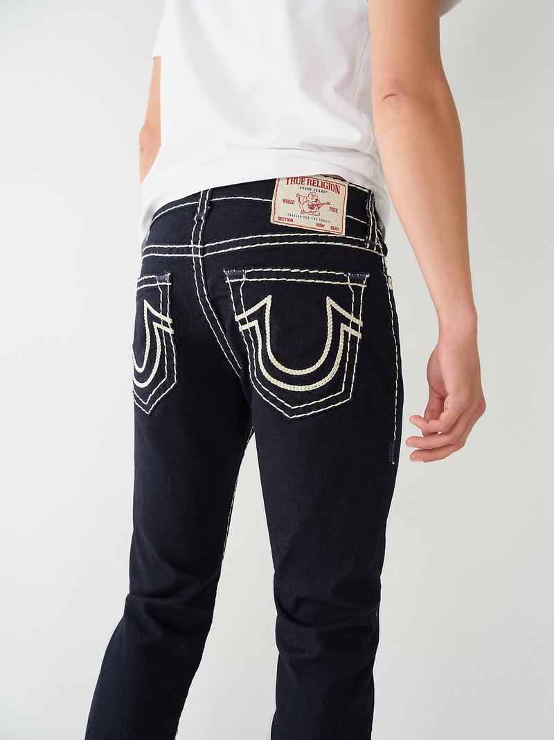 True Religion Rocco Rope Stitch Schlank 32" Super T Jeans Herren Body Rinse | 93507YGEU