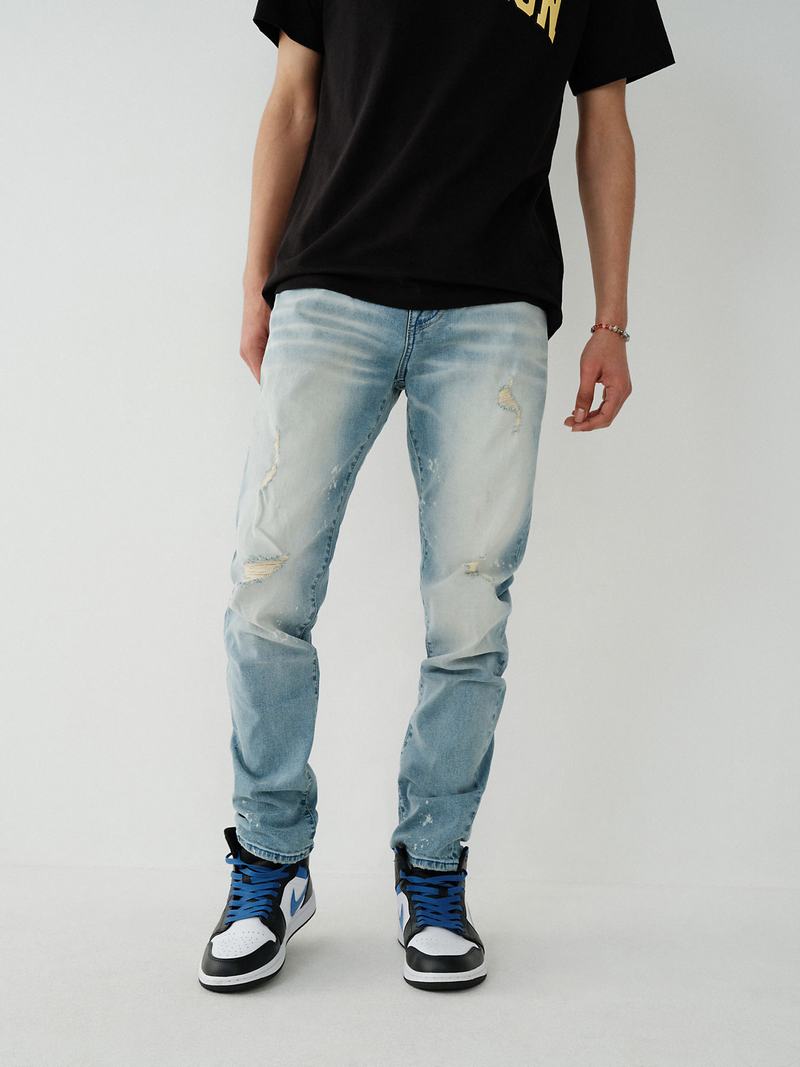 True Religion Rocco Skinny Jeans Herren Hellwaschen | 14937USOG