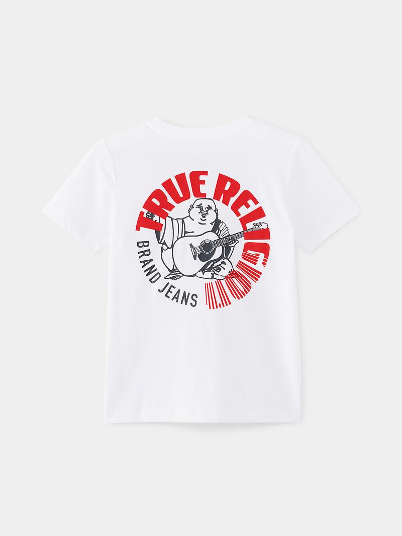 True Religion Circle Trbj Seal T-Shirts Kinder Weiß | 52147LWRI